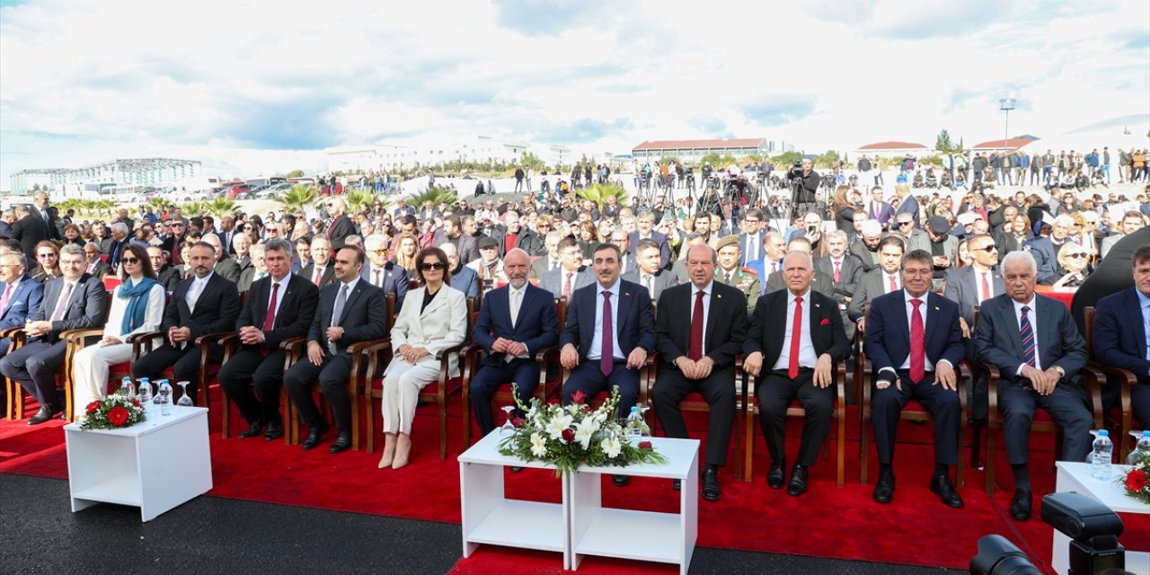 Cumhurbaşkanı Yardımcısı Yılmaz, KKTC'de Dr. Suat Günsel Camisi'nin açılışında konuştu: