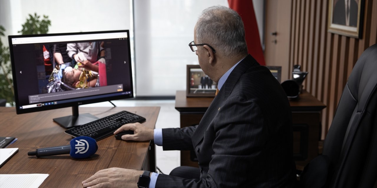 Voleybol Federasyonu Başkanı Üstündağ, AA'nın "Yılın Kareleri 2023" oylamasına katıldı: