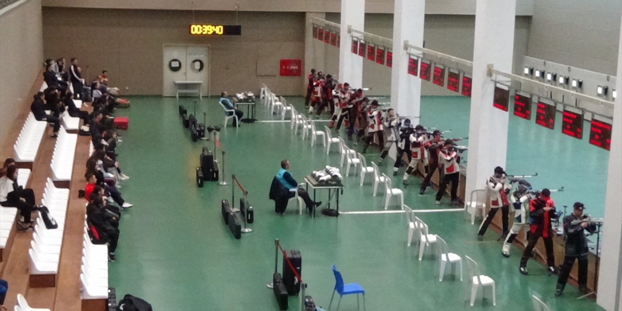 Atıcılıkta Havalı Silahlar Federasyon Kupası Mersin'de başladı