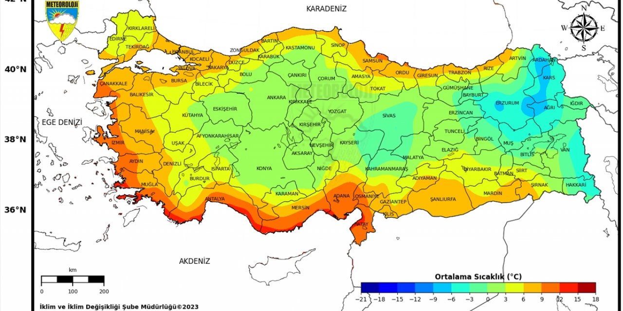 Son 53 yılın en sıcak aralık ayı geçen ay oldu