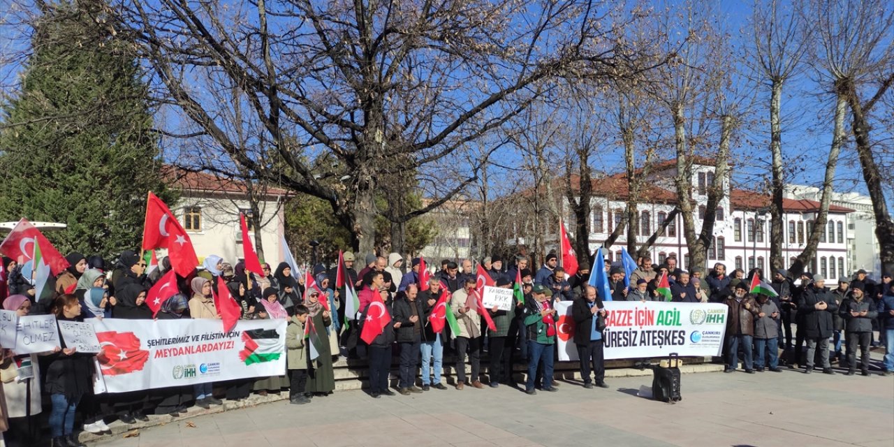 Çankırı'da terör saldırısı ve İsrail kınandı