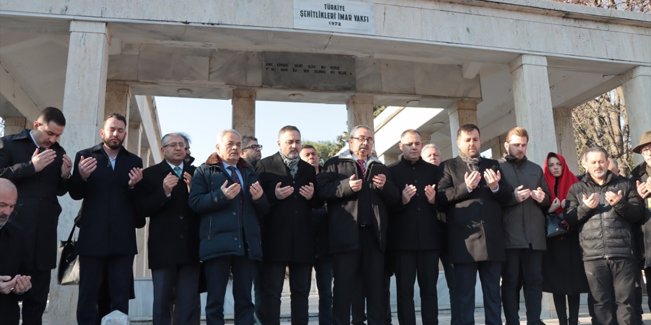 Kırklareli'nde şehitler için dua edildi