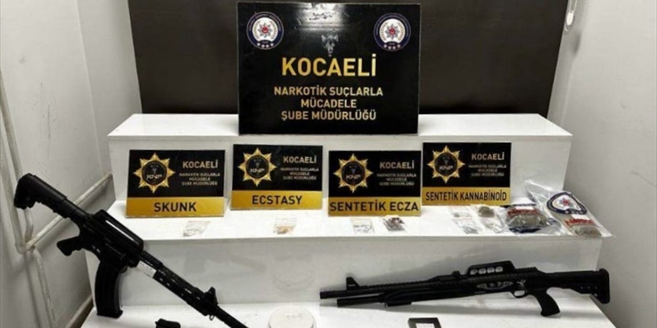 Kocaeli'de uyuşturucu operasyonunda 5 kişi yakalandı