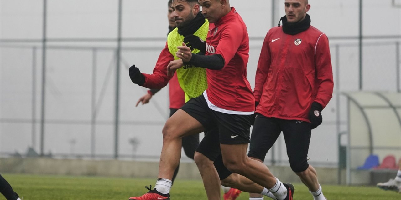 Gaziantep FK, Türkiye Kupası'ndaki Bodrum FK maçının hazırlıklarına başladı