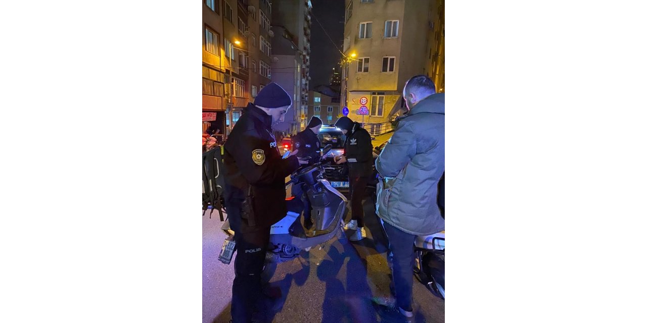 Şişli'de dar alan uygulaması gerçekleştirildi