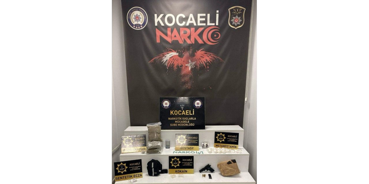 Kocaeli'de uyuşturucu operasyonunda 4 şüpheli tutuklandı