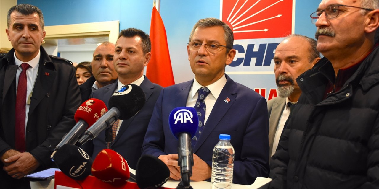 CHP Genel Başkanı Özel, Aksaray'da konuştu: