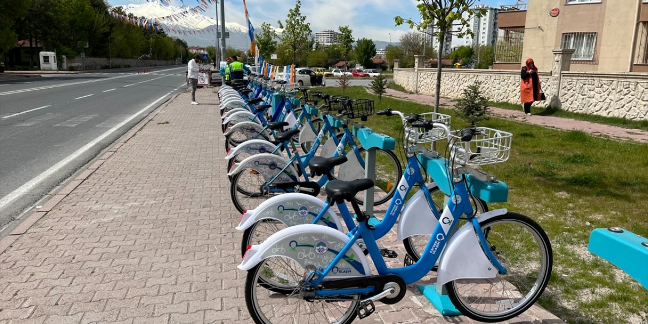 Kayserililer şehir içi ulaşımda bisikletle 8,3 milyon kilometre pedal çevirdi