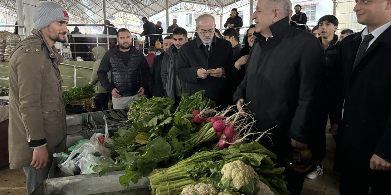 Zafer Partisi Genel Başkanı Özdağ, Hatay'da ziyaretlerde bulundu