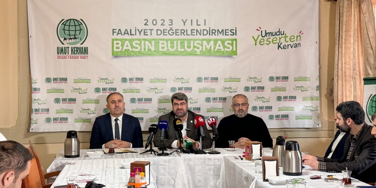 Umut Kervanı İnsani Yardım Vakfı, 2023 yılı faaliyet raporunu açıkladı