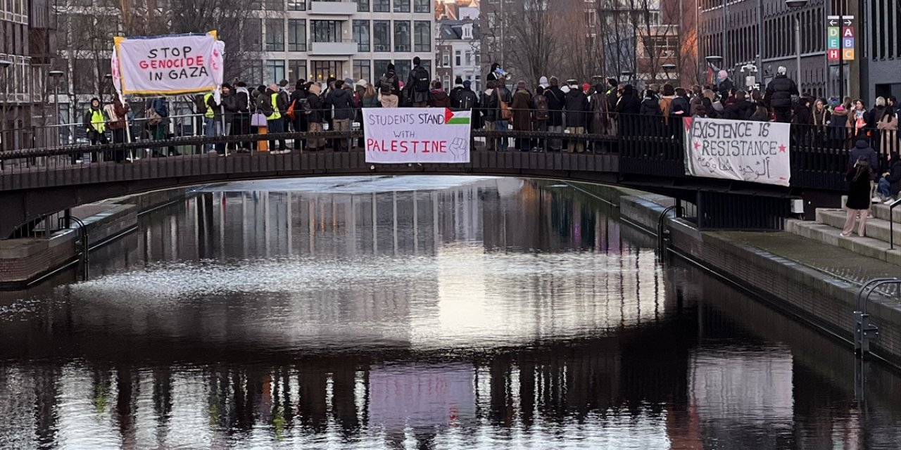 Amsterdam Üniversitesi, Filistin'e destek eylemini engellemek için binalarını kapattı