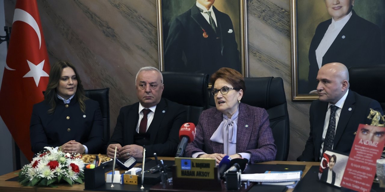 İYİ Parti Genel Başkanı Akşener, Samsun'da konuştu: