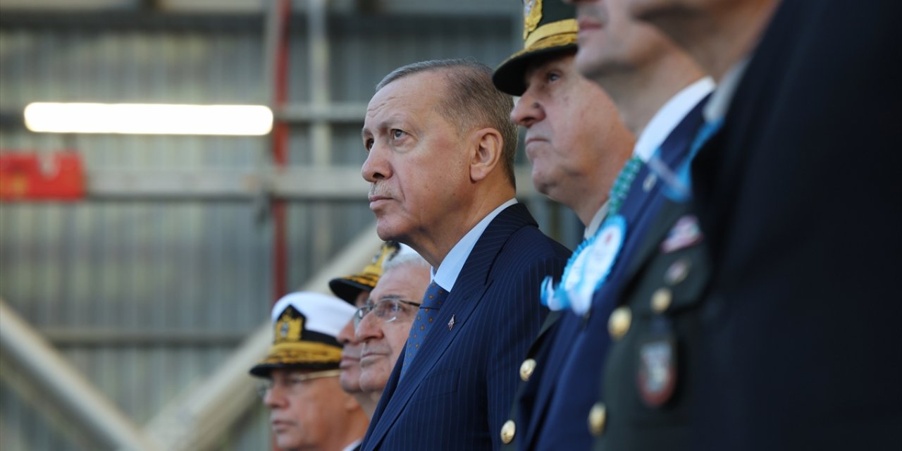 Cumhurbaşkanı Erdoğan, Mavi Vatan'da Güç: Yeni Deniz Platformları Teslimat Töreni'nde konuştu: (2)