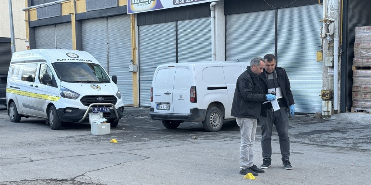 Kayseri'de silahlı kavgada 1 kişi yaralandı