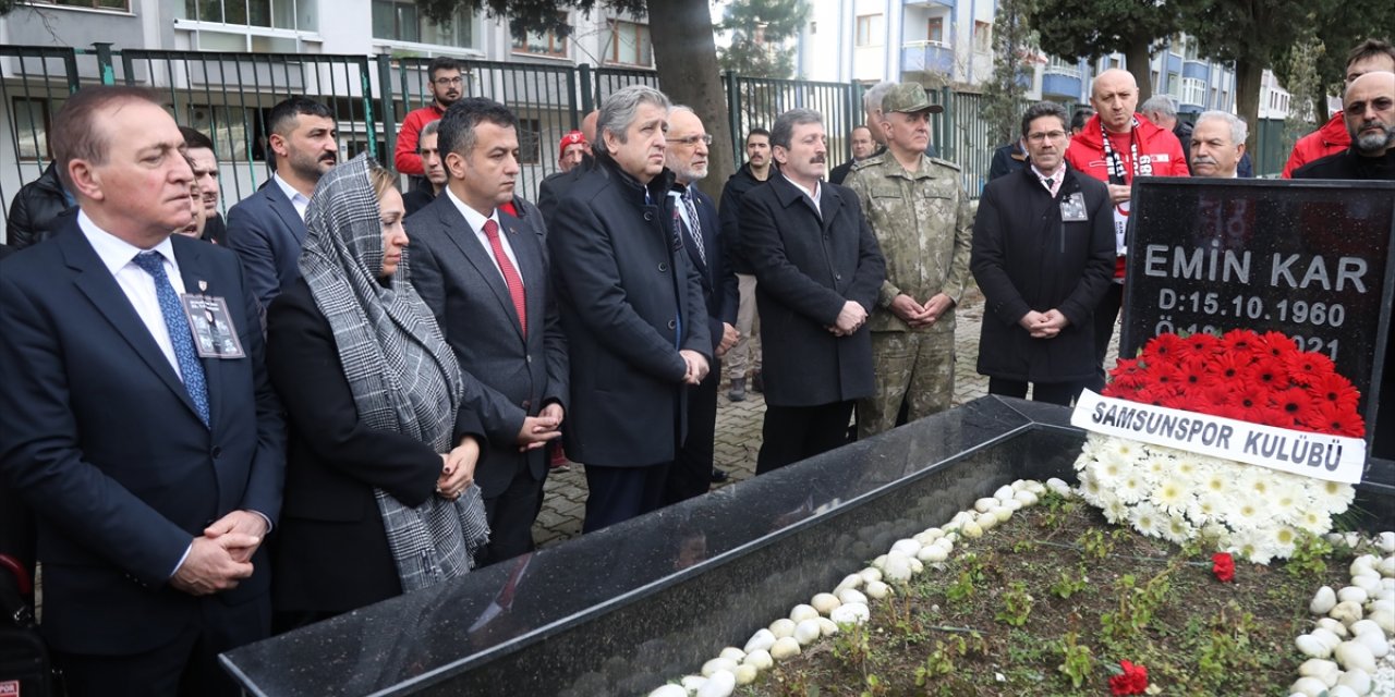 Samsunspor kafilesinin 35 yıl önce geçirdiği kazada yaşamını yitirenler anıldı
