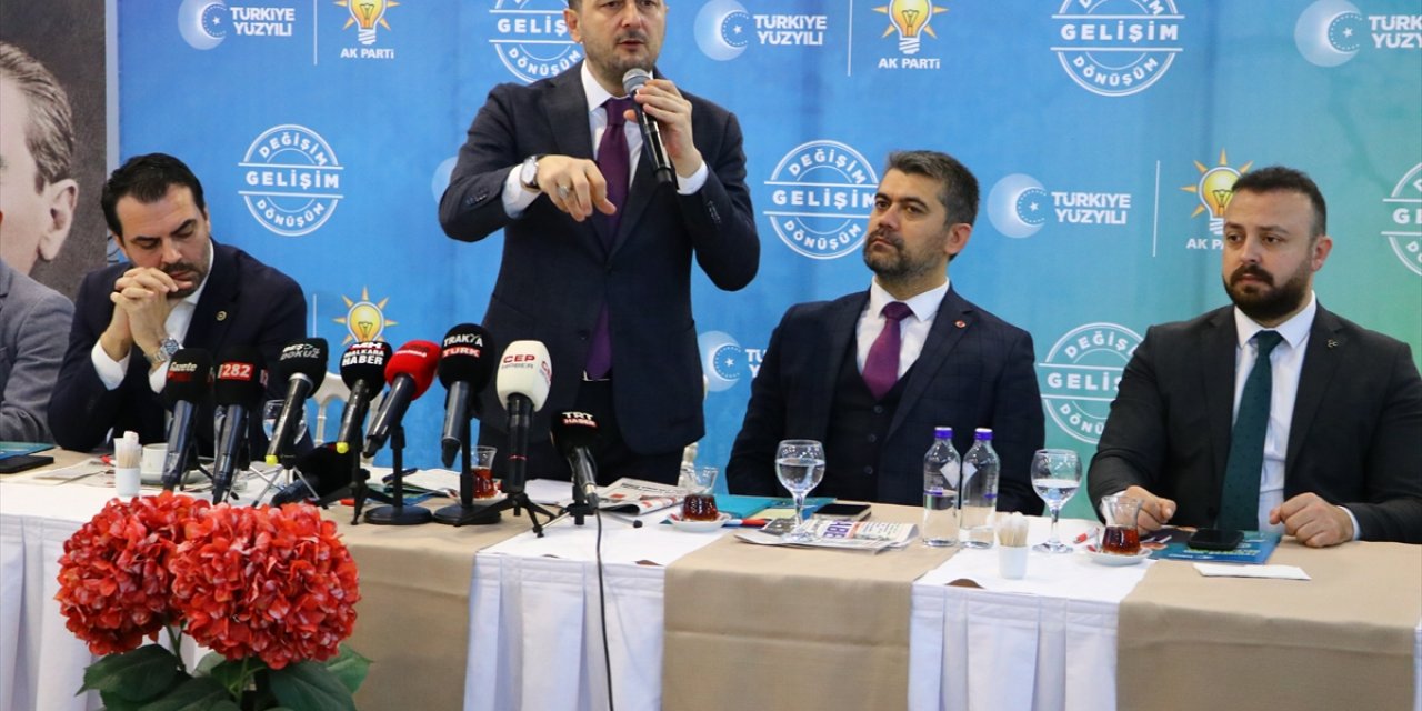 AK Parti Tekirdağ Büyükşehir Belediye Başkan adayı Cüneyt Yüksel basın mensuplarıyla bir araya geldi