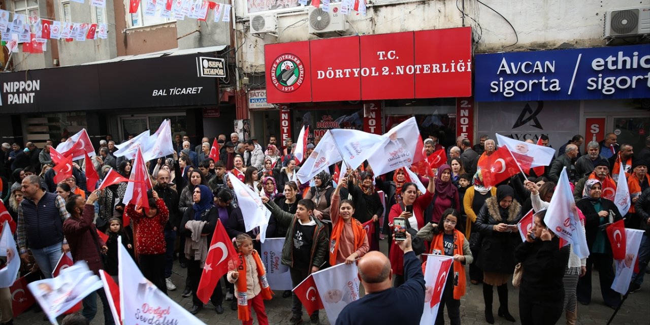 Demokrat Parti Genel Başkanı Uysal, Hatay'da konuştu: