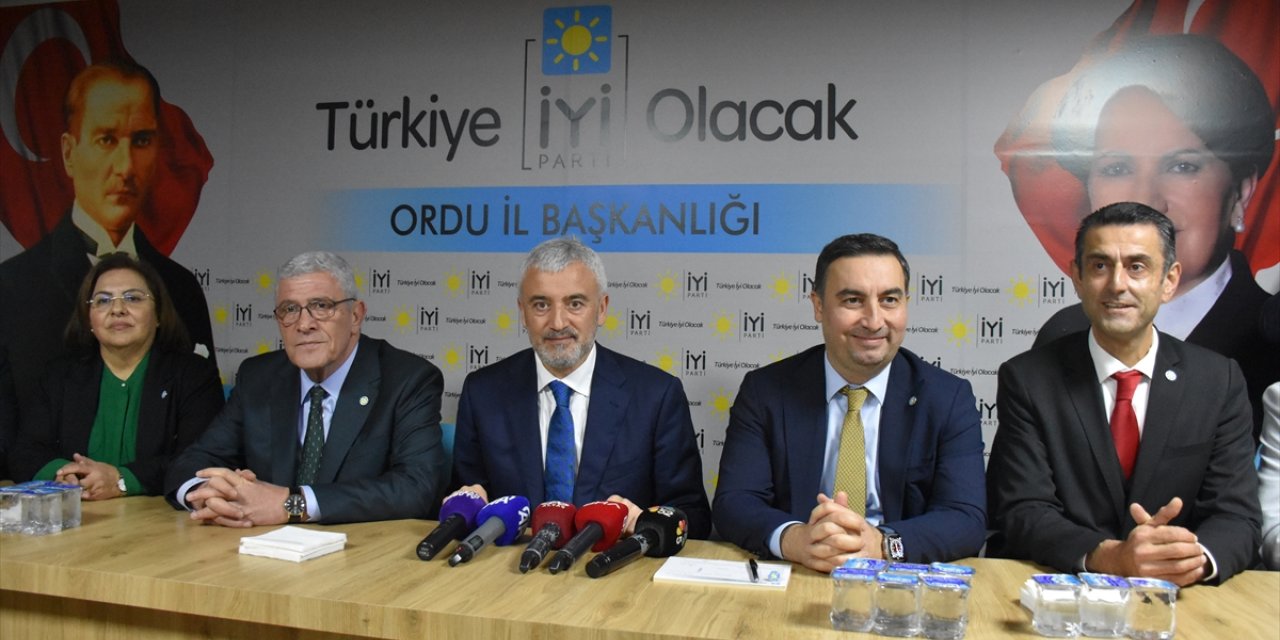 İYİ Parti Grup Başkanvekili Dervişoğlu, Ordu'da konuştu: