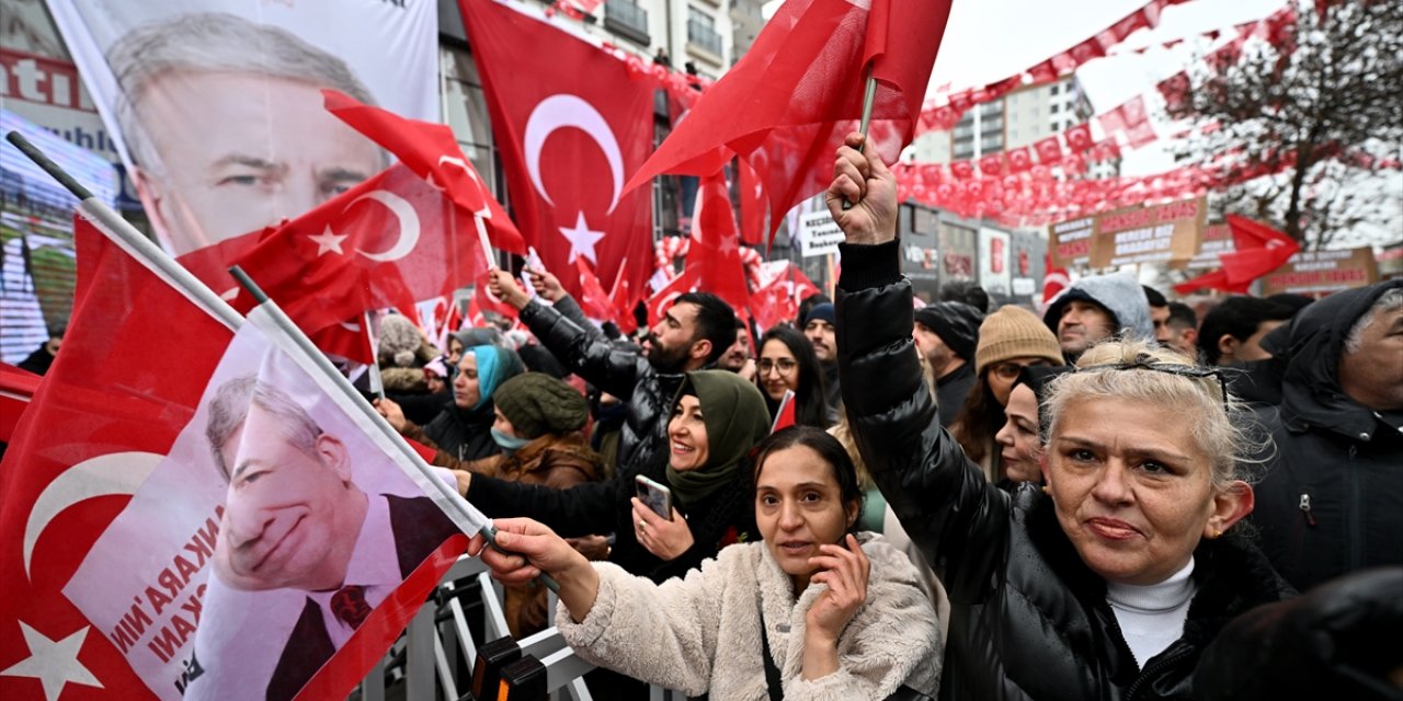 Ankara Büyükşehir Belediye Başkanı Yavaş, seçim koordinasyon merkezinin açılışında konuştu: