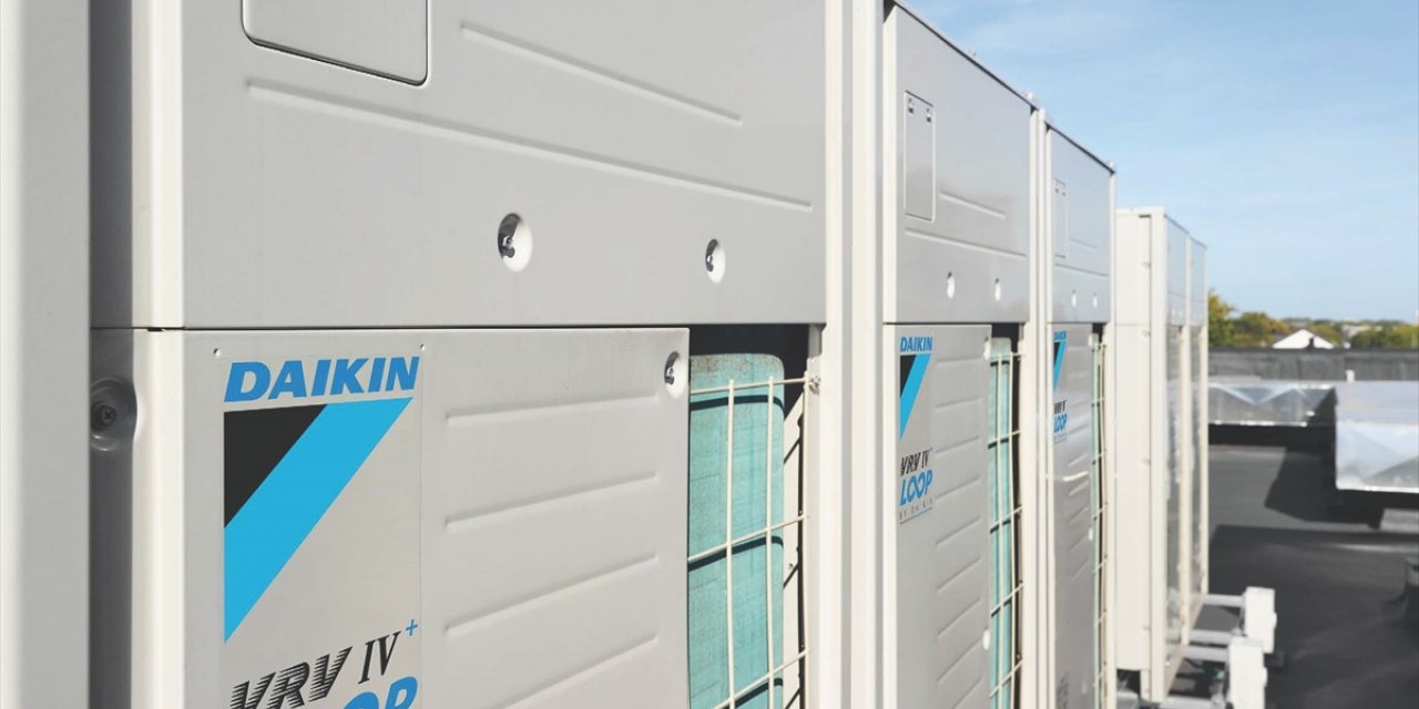 "Loop by Daikin" projesiyle üretilen VRV dış üniteleri Avrupa'ya ihraç ediliyor