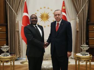 Cumhurbaşkanı Erdoğan'ın kabulü