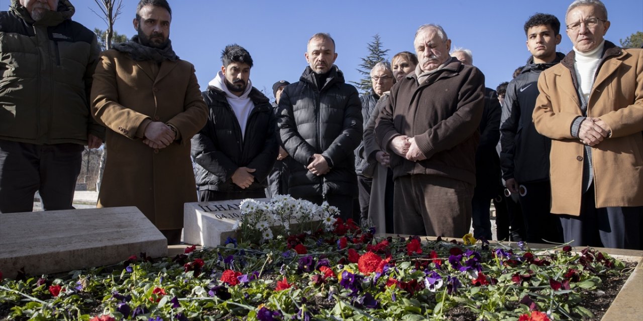 Gençlerbirliği'nin efsane başkanı İlhan Cavcav, mezarı başında anıldı