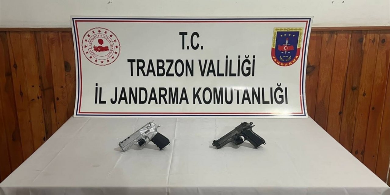 Trabzon'da kurusıkı tabancayla ateş eden kişiye idari para cezası