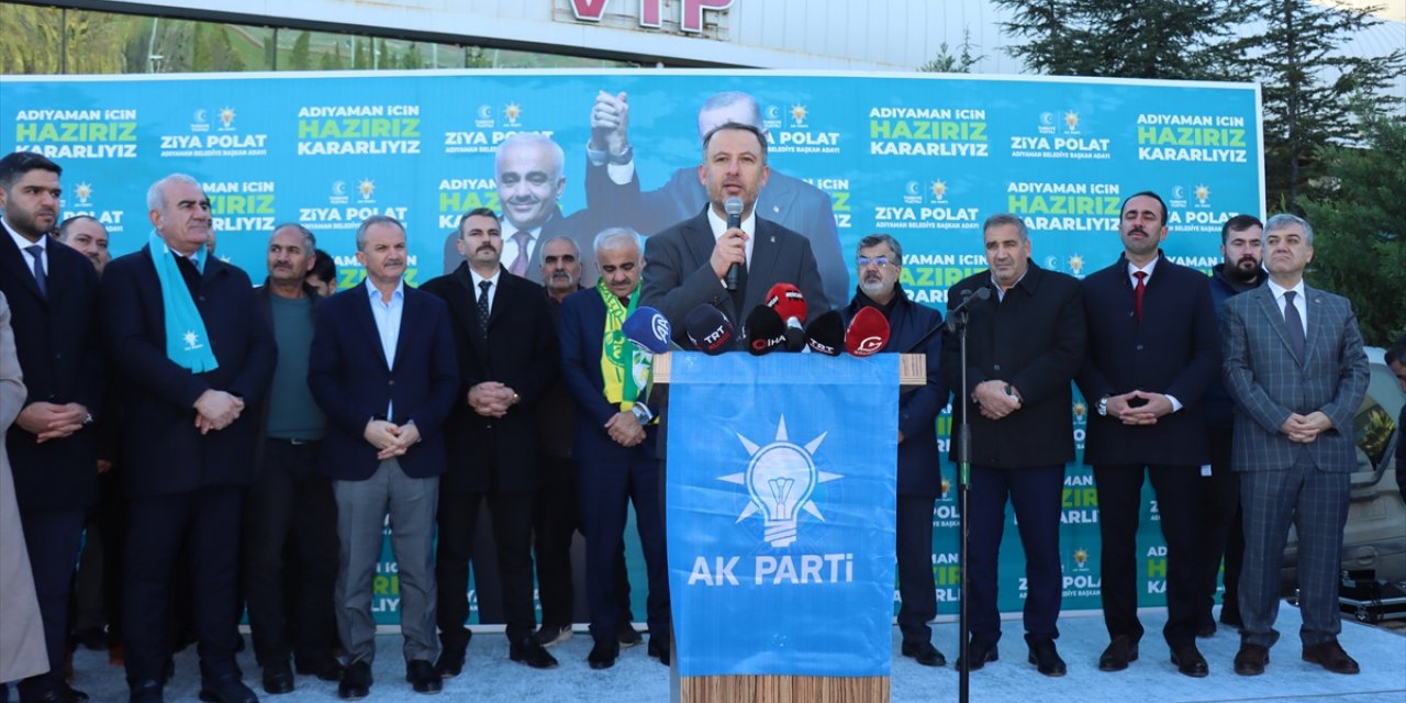 AK Parti Adıyaman Belediye Başkan adayı Polat, partililerle bir araya geldi