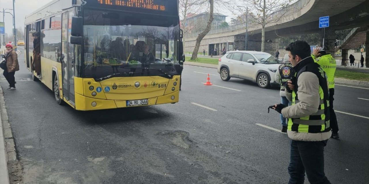 Beşiktaş'ta minibüslere yönelik denetim yapıldı