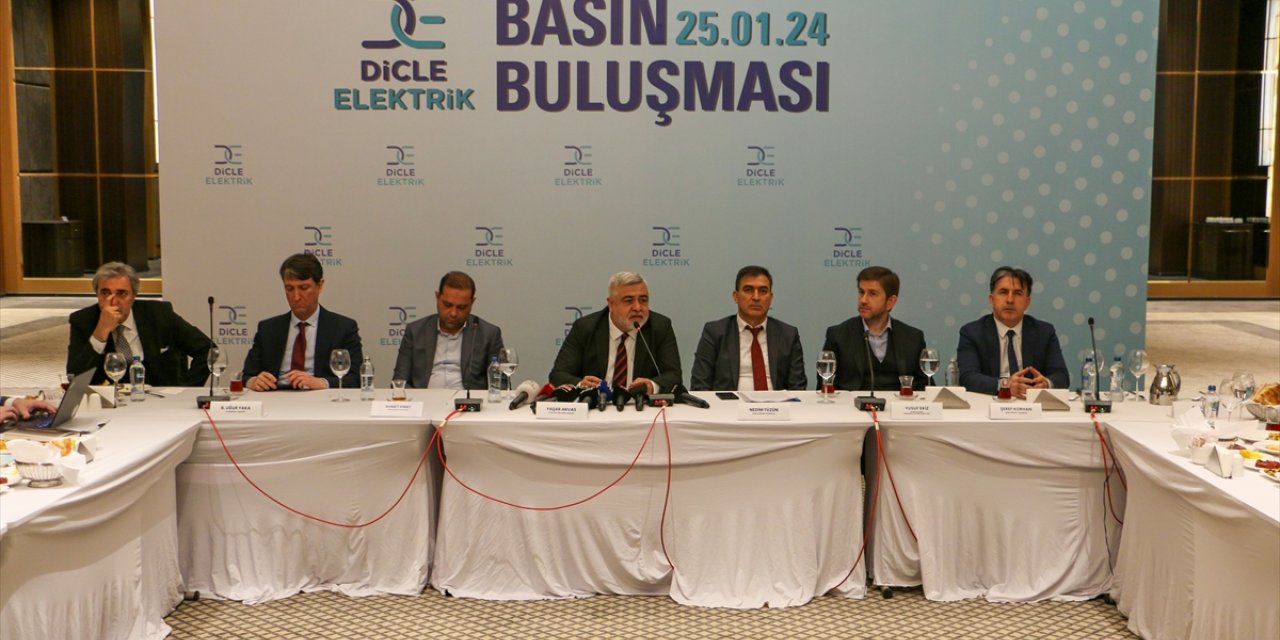 Dicle Elektrik Genel Müdürü Arvas "Basın Buluşması"nda konuştu: