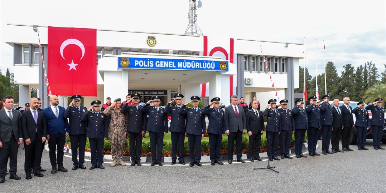 Türkiye'den KKTC polisine araç, ekipman ve malzeme desteği