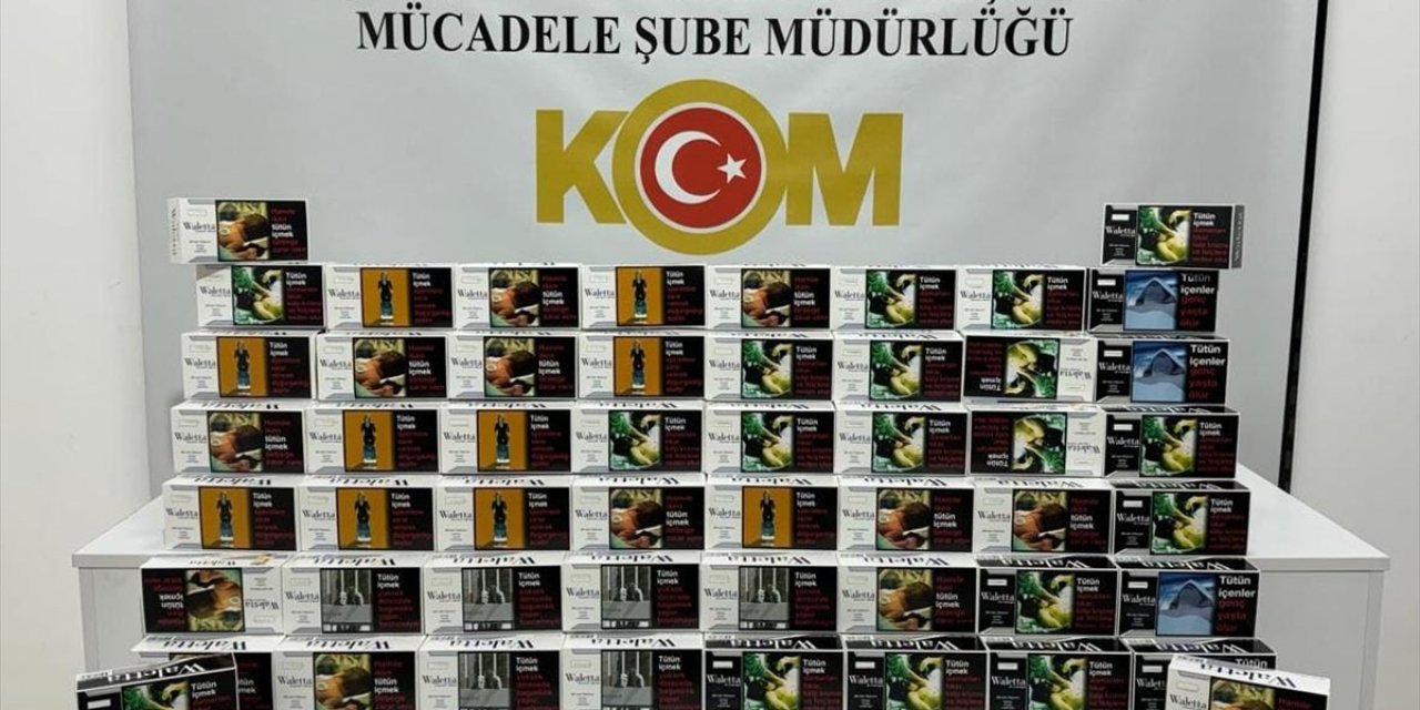 Samsun'da 40 bin makaron ele geçirildi