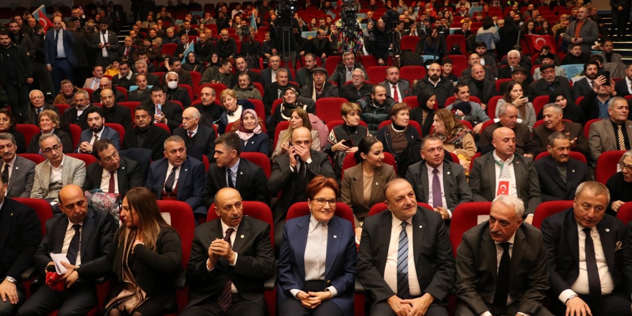 İYİ Parti Genel Başkanı Akşener, Erzurum'da belediye başkan adaylarını tanıttı: