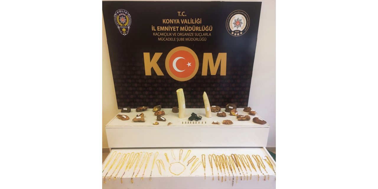 Konya'da kaçakçılık operasyonlarında 13 şüpheli yakalandı