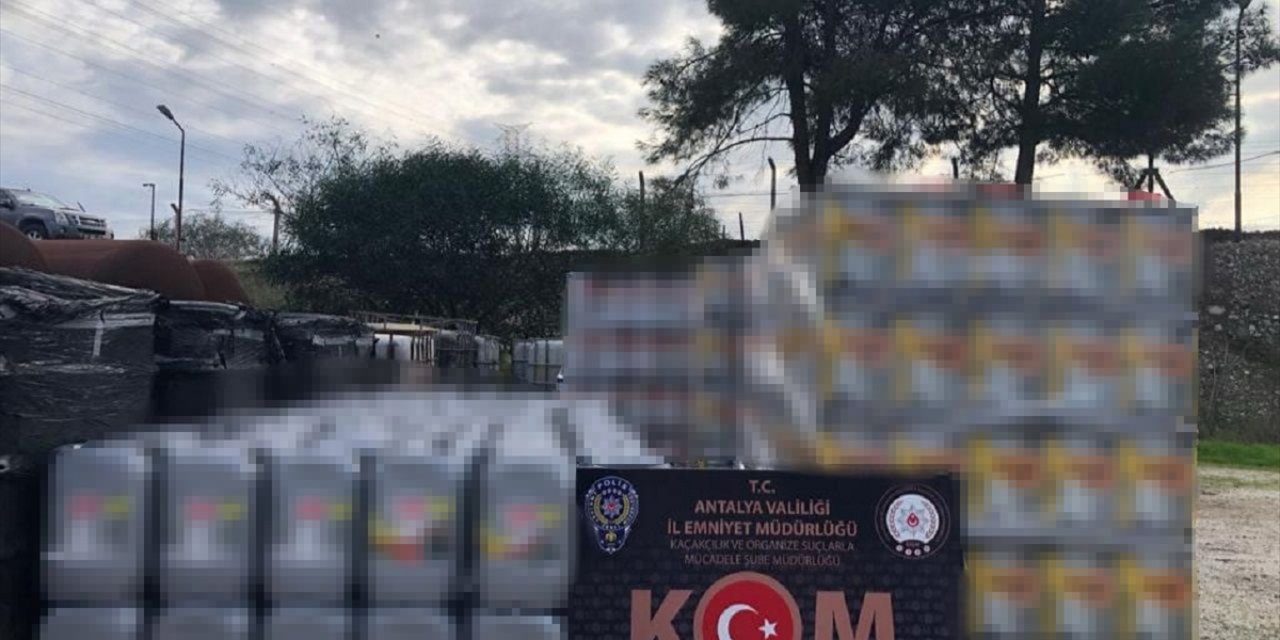 Antalya'da kaçakçılık operasyonlarında 6 kişi yakalandı