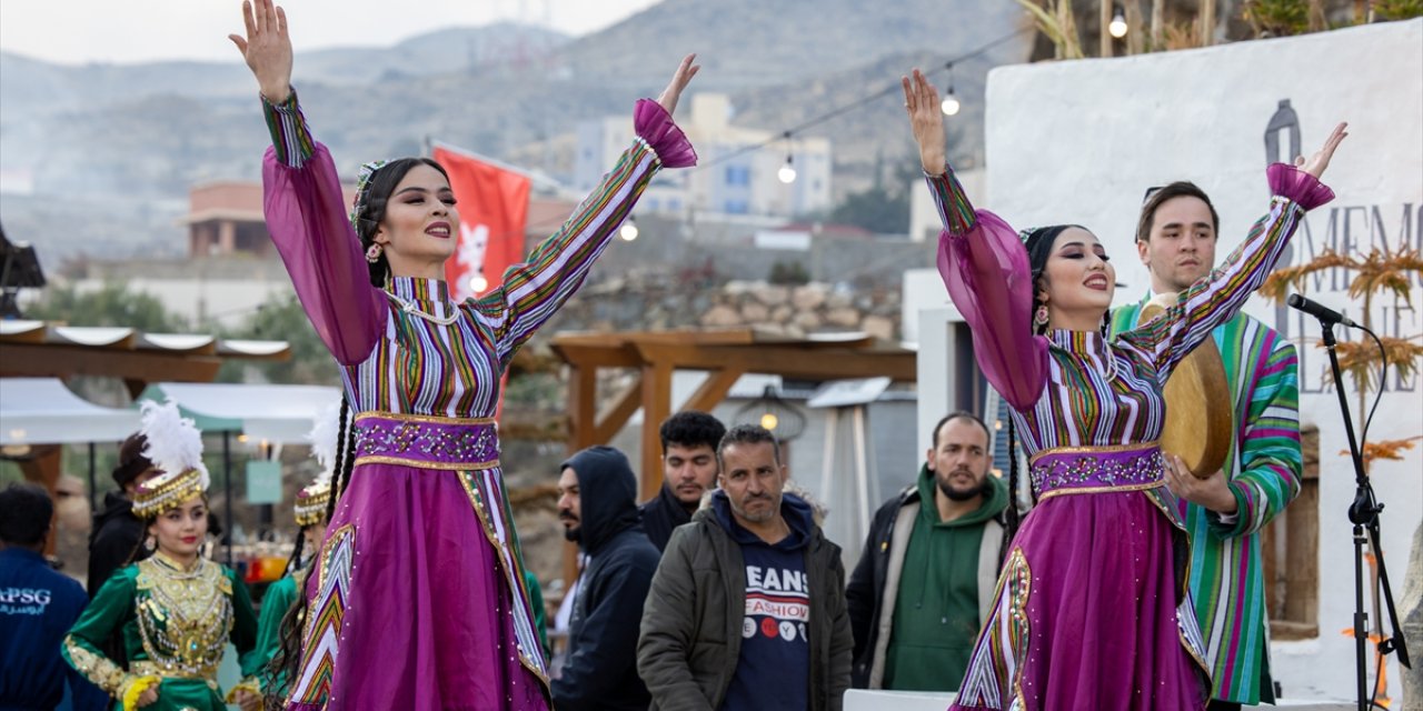 Suudi Arabistan'da düzenlenen festival, çarpıcı performanslara ev sahipliği yaptı