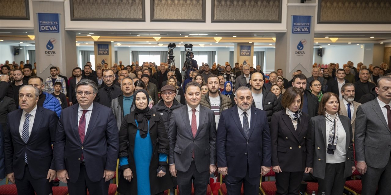 DEVA Partisi Genel Başkanı Babacan, Sakarya'da konuştu: