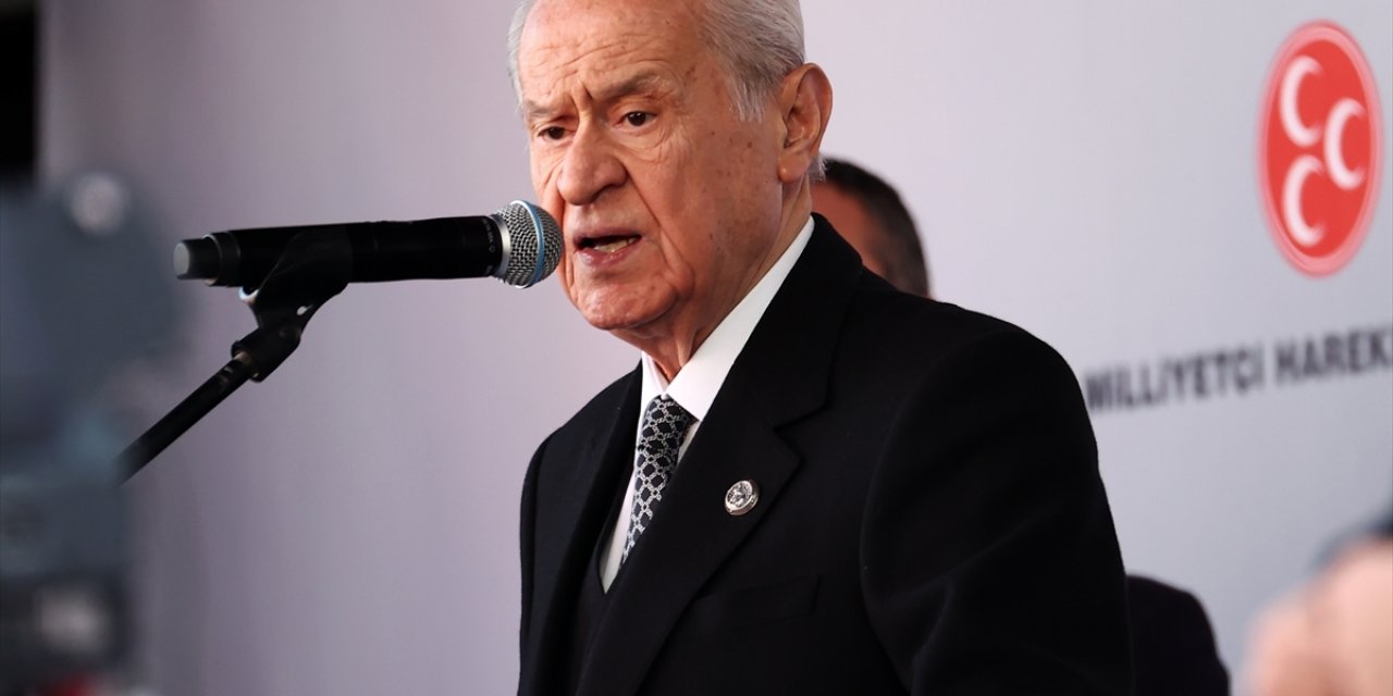 MHP Genel Başkanı Devlet Bahçeli, Mersin'de konuştu: (1)