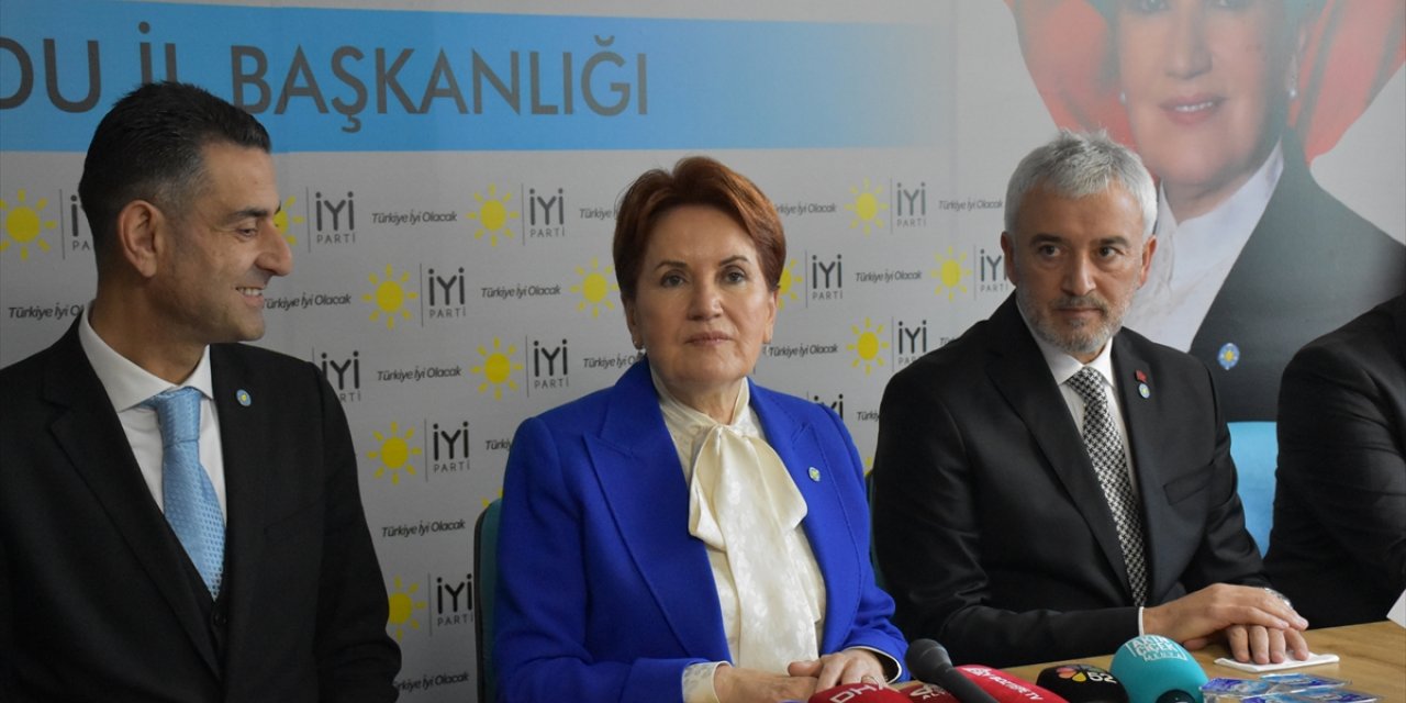 İYİ Parti Genel Başkanı Akşener, Ordu'da açıklamalarda bulundu: