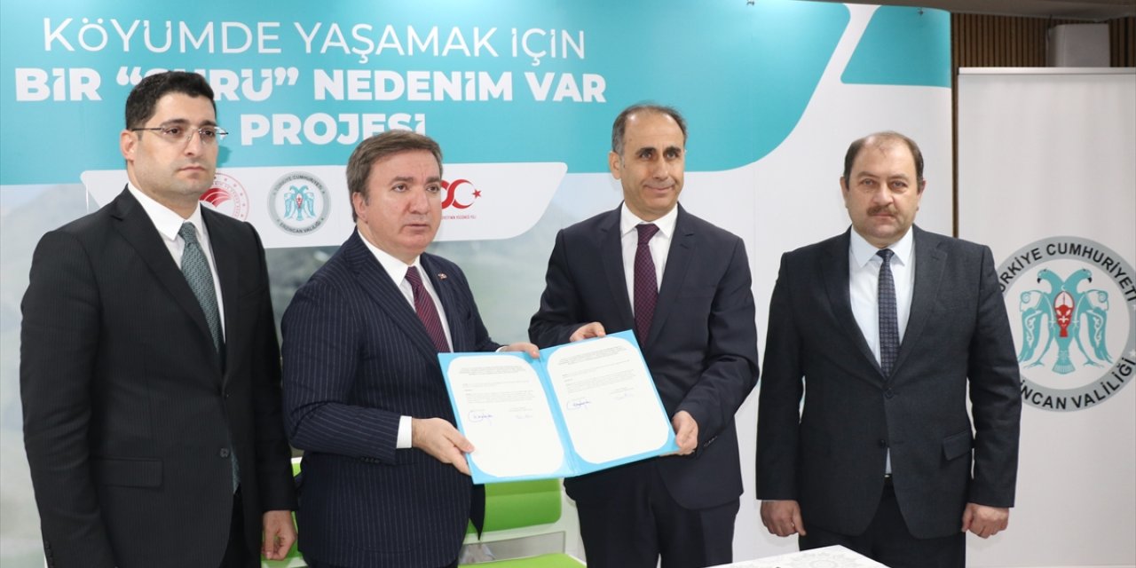 Erzincan'da "Köyümde Yaşamak İçin Bir Sürü Nedenim Var" projesi iki yıl uzatıldı