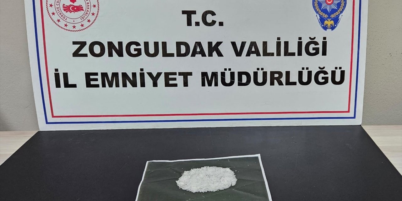 Zonguldak'ta uyuşturucu operasyonunda 2 şüpheli tutuklandı