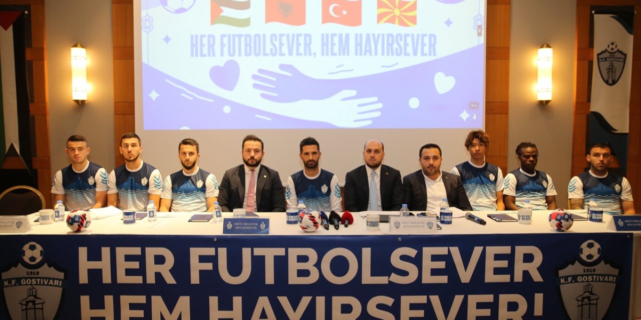 Gostivar Kulübünden Filistin'e bağış kampanyası