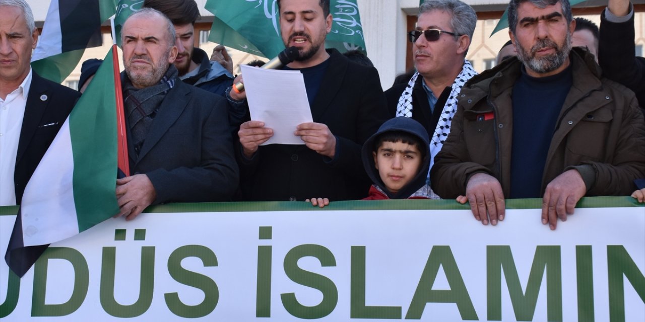Diyarbakır, Şırnak ve Mardin'de İsrail'in Gazze'ye yönelik saldırıları protesto edildi