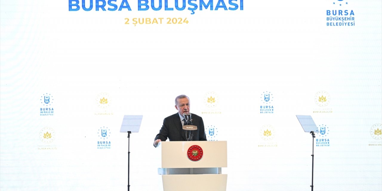 Cumhurbaşkanı Erdoğan Bursa'da Sivil Toplum Kuruluşlarıyla Buluşma Programı'nda konuştu: (1)