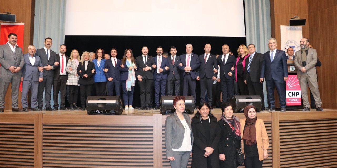 Yozgat'ta CHP'nin belediye başkan adayları tanıtıldı