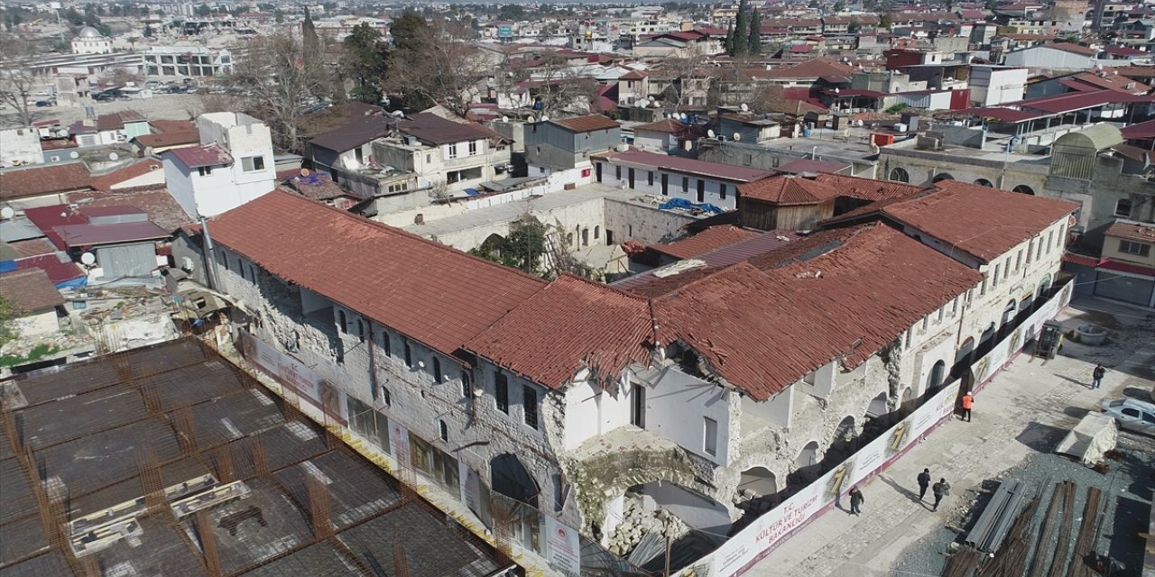 6 ŞUBAT DEPREMLERİNİN BİRİNCİ YILI - Hatay'da depremlerin ardından restorasyonuna başlanan vakıf eser sayısı 45'e yükseldi