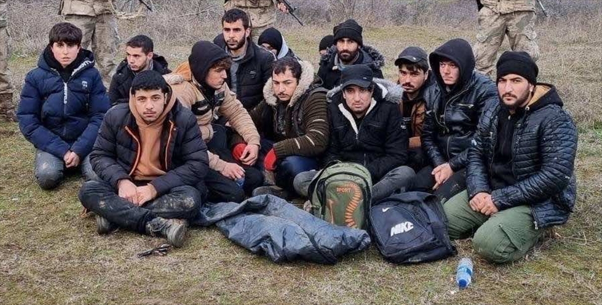 Edirne'de bir haftada 157 düzensiz göçmen yakalandı