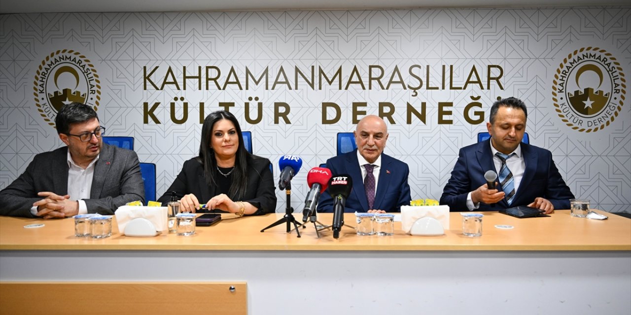 Cumhur İttifakı ABB Başkan adayı Altınok, Kahramanmaraş Kültür Derneği'nde konuştu: