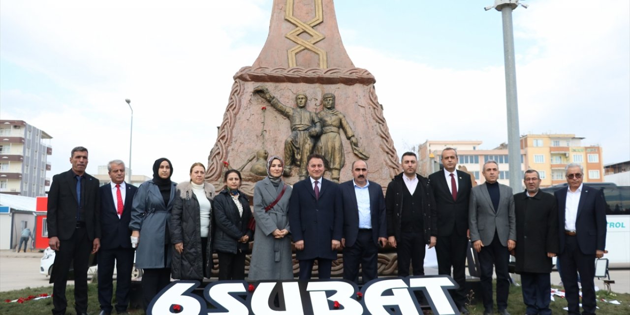 DEVA Partisi Genel Başkanı Babacan, Adıyaman'da konuştu: