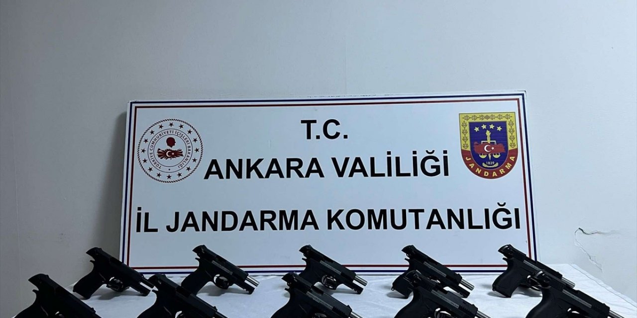 Adana'dan Ankara'ya kargo ile ruhsatsız silah getirten şüpheli yakalandı